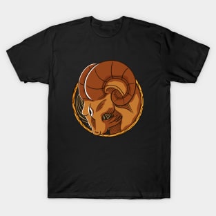 aries zodiac illustration T-Shirt